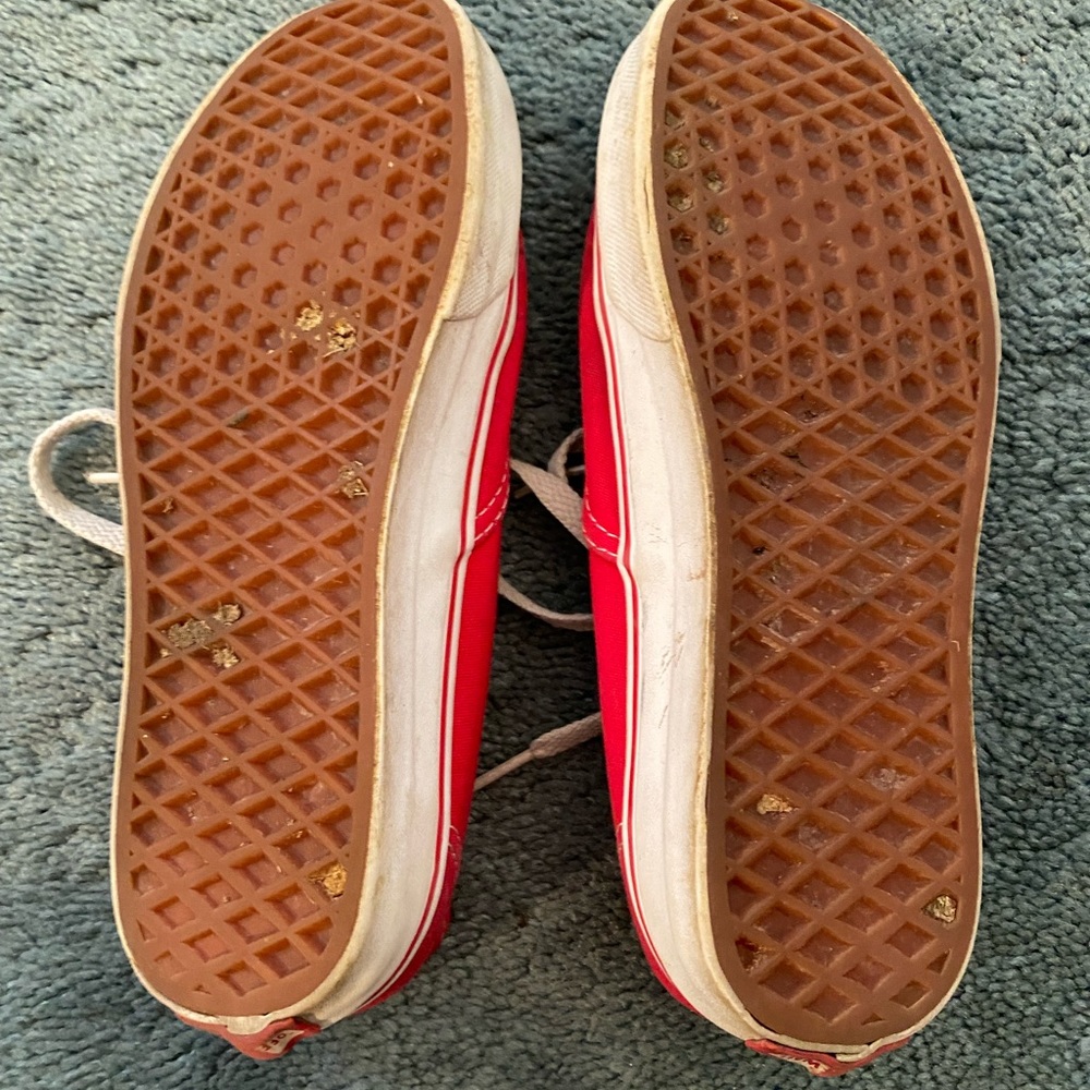 Red Vans - Picture 3 of 6